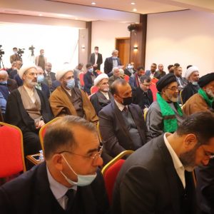 جانب من الحضور في مؤتمر الامام الحسن ع