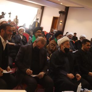 جانب من الحضور في مؤتمر الامام الحسن ع
