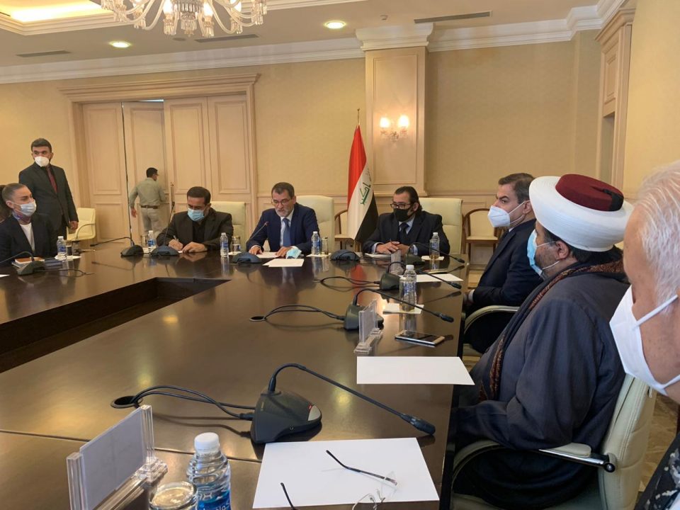 جلسة الاستماع التحضيرية لمؤتمر الحوار الوطني برعاية الاتحاد الاوروبي ومشاركة مركز بغداد الدولي