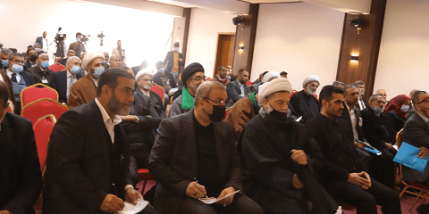 صورة تجمع الشيخ الشحماني و د.همام حمودي ومعاون السفير الايراني