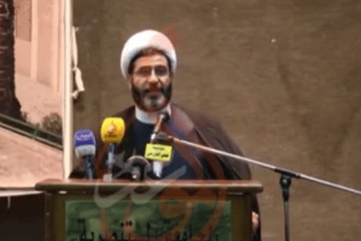 الشيخ الشحماني في مهرجان الجامعة المستنصرية