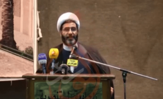 الشيخ الشحماني في مهرجان الجامعة المستنصرية